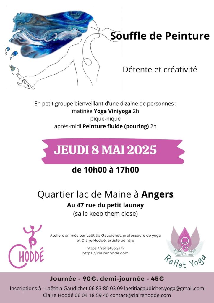 yoga viniyoga et peinture angers